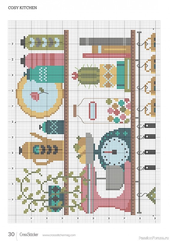 Коллекция вышивки в журнале «CrossStitcher №394 2023»