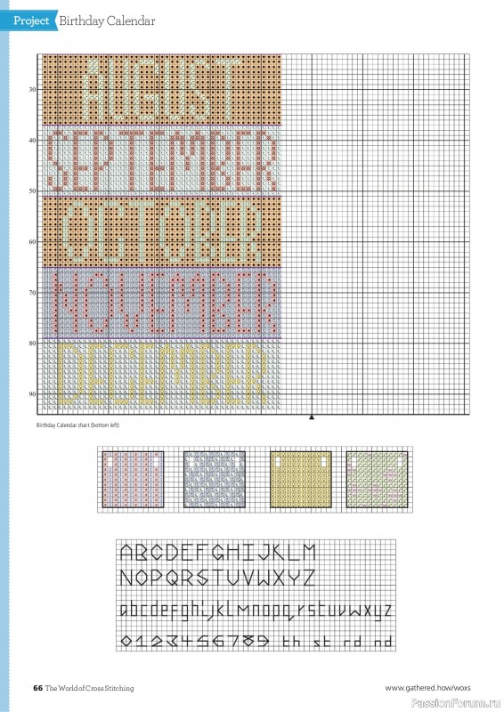 Коллекция вышивки в журнале &laquo;The World of Cross Stitching №368 2025&raquo;