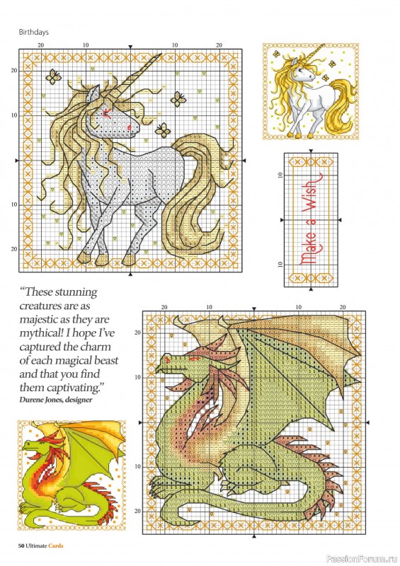 Коллекция вышивки в журнале «Ultimate CrossStitch – Cards 2026»