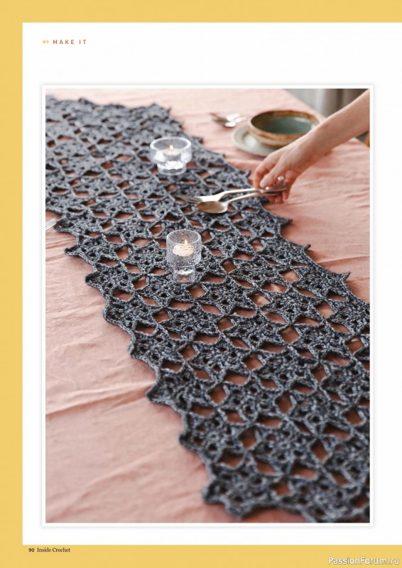 Вязаные проекты крючком в журнале «Inside Crochet №183 2025»