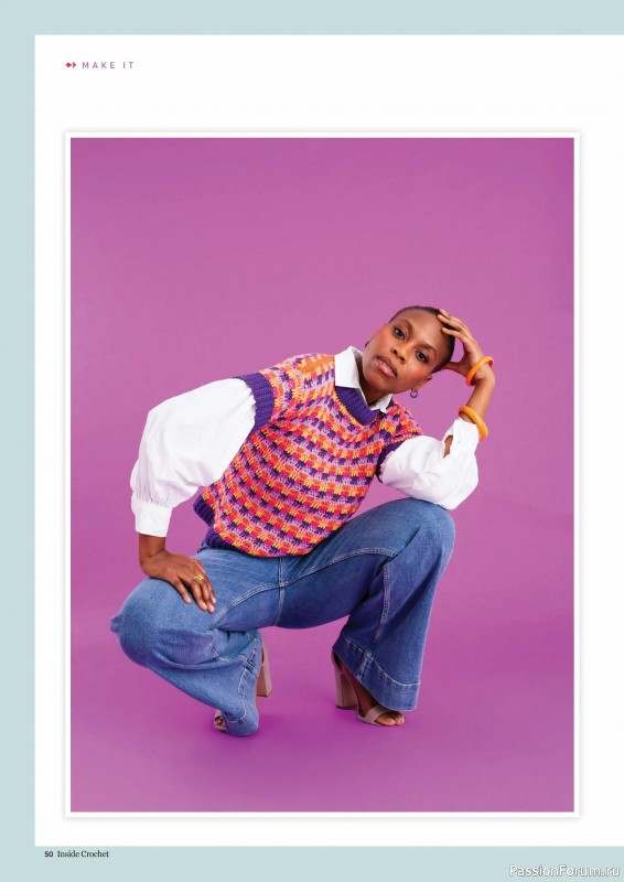 Вязаные проекты крючком в журнале &laquo;Inside Crochet №185 2025&raquo;