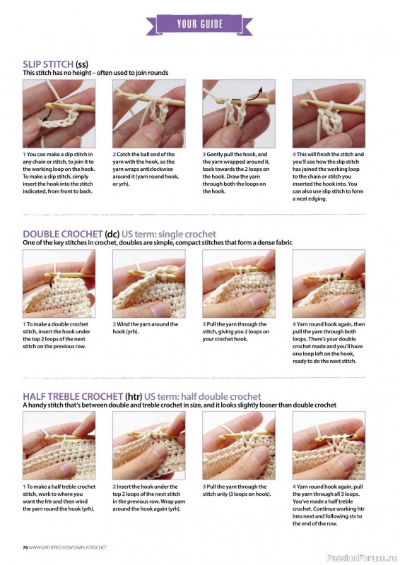 Вязаные проекты крючком в журнале «Simply Crochet №166 2025»
