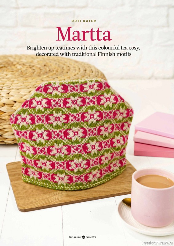 Вязаные проекты спицами в журнале «The Knitter №229 2026»
