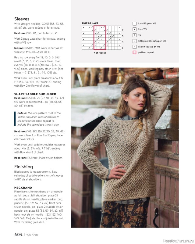 Вязаные проекты в книге &laquo;100 Knits: Interweave's Ultimate Pattern Collection&raquo;. Часть 4