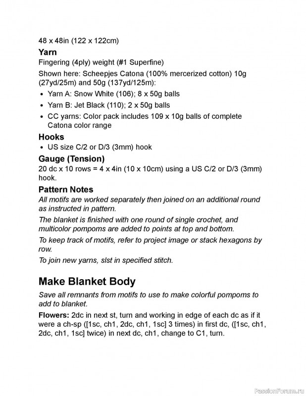 Вязаные проекты в книге «Crochet Modular Blankets»