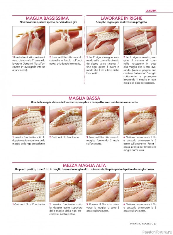 Вязаные проекты в журнале &laquo;Uncinetto Indossato №16 2026&raquo;