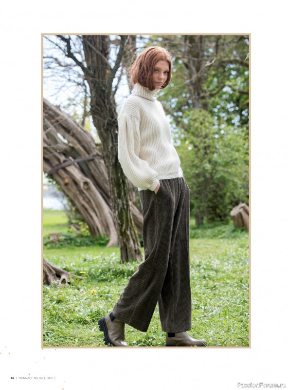 Вязаные проекты в журнале &laquo;Yarnmade №4 2020 Autumn & Winter Collection&raquo;.