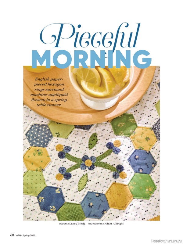 Коллекция проектов для рукодельниц в журнале &laquo;American Patchwork & Quilting №199 2026&raquo;