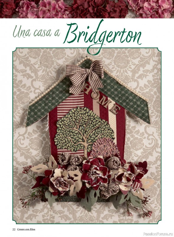 Коллекция проектов для рукодельниц в журнале &laquo;Creare Con Elisa №13 2026&raquo;