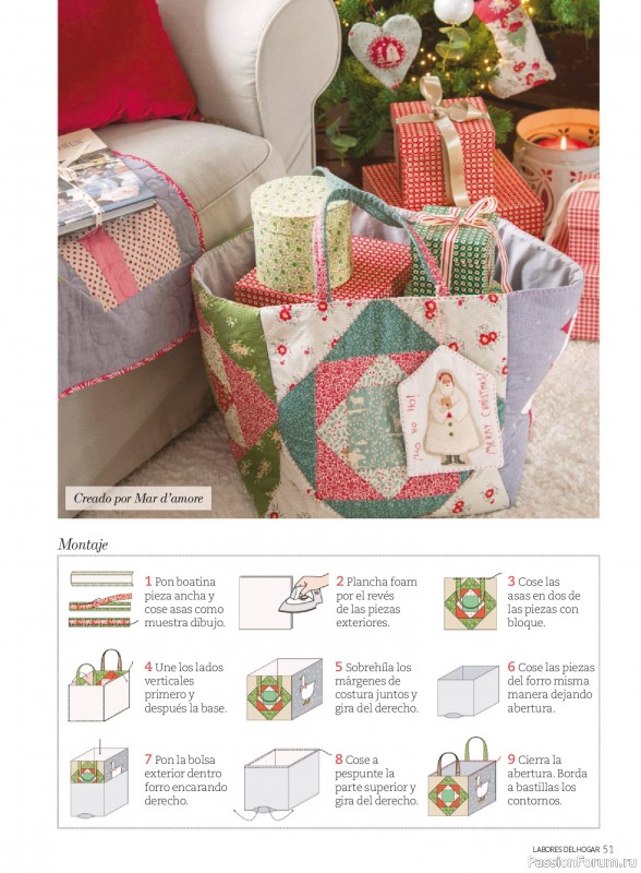 Коллекция проектов для рукодельниц в журнале «Labores del hogar №791 2025»