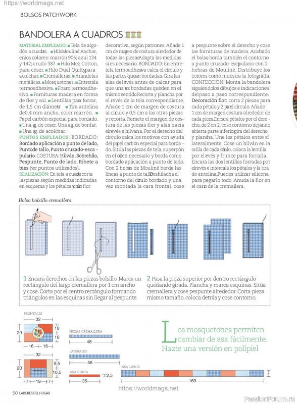 Коллекция проектов для рукодельниц в журнале &laquo;Labores del hogar №793 2025&raquo;