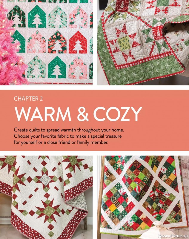 Коллекция проектов для рукодельниц в журнале «Quilter's World Special Edition - Christmas 2025»