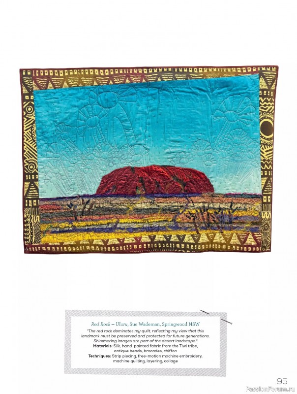 Коллекция проектов для рукодельниц в журнале «Quilters Companion №134 2025»