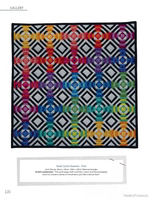 Коллекция проектов для рукодельниц в журнале «Quilters Companion №136 2025»