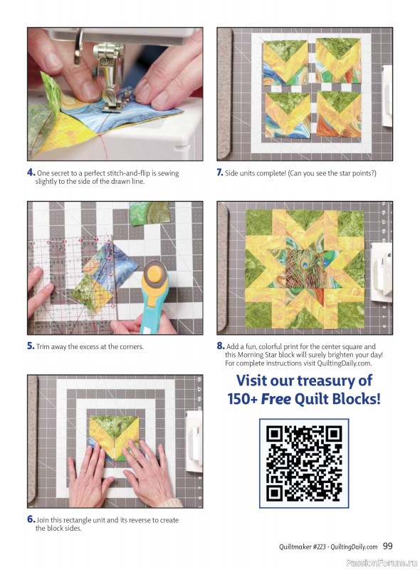 Коллекция проектов для рукодельниц в журнале «Quiltmaker - Winter 2026»