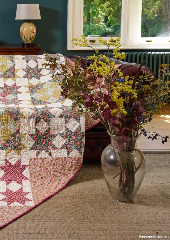 Коллекция проектов для рукодельниц в журнале «Todays Quilter №144 2026»
