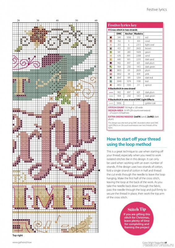 Коллекция вышивки в журнале «Cross Stitch Favourites - Christmas 2026»