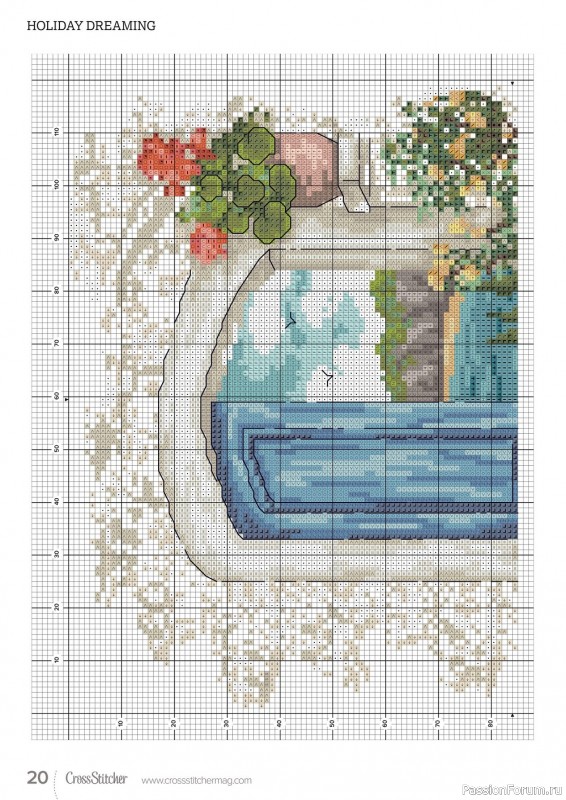 Коллекция вышивки в журнале «CrossStitcher №387 2022»