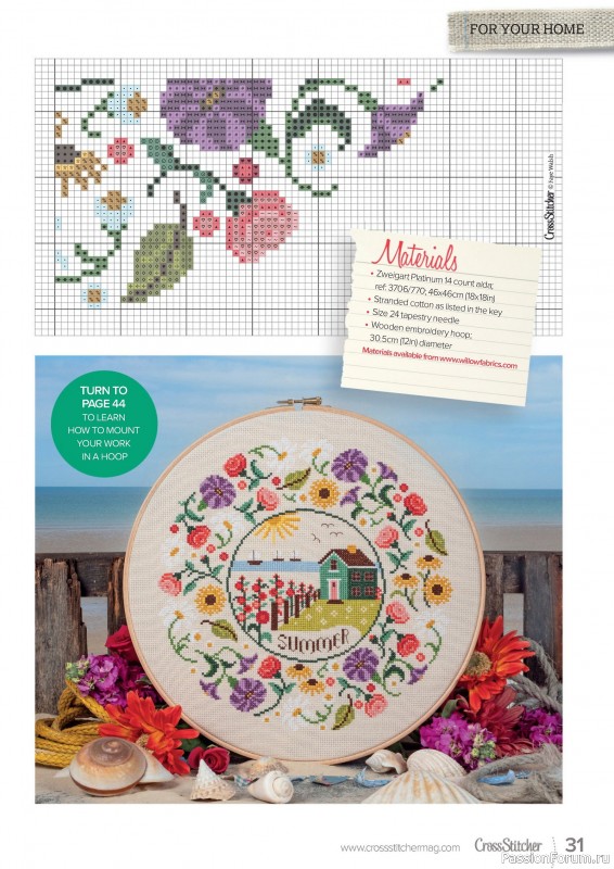 Коллекция вышивки в журнале «CrossStitcher №409 2024»