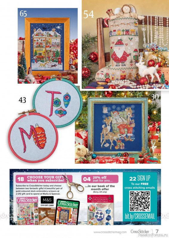 Коллекция вышивки в журнале «CrossStitcher №416 2024»