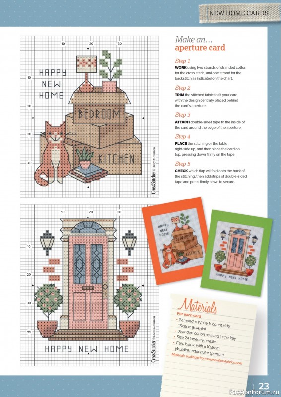 Коллекция вышивки в журнале «CrossStitcher №425 2025»