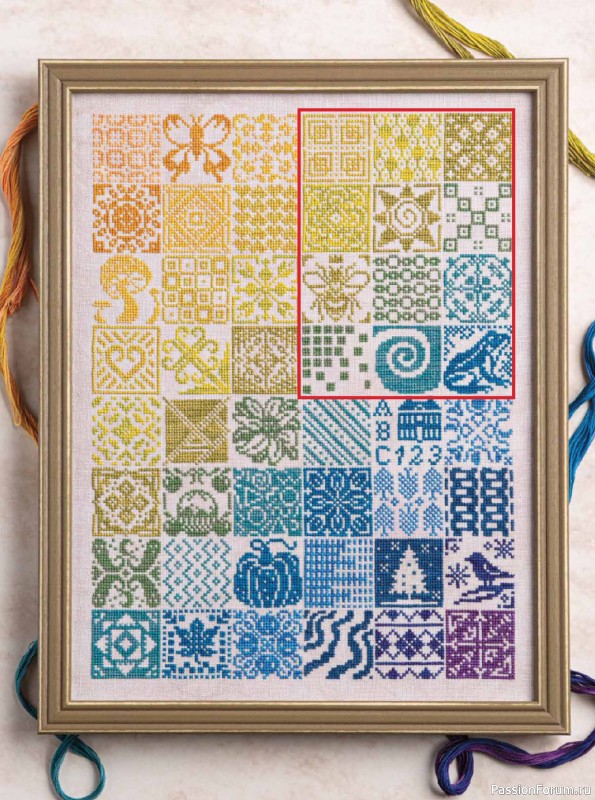 Коллекция вышивки в журнале &laquo;Just CrossStitch - Summer 2026&raquo;