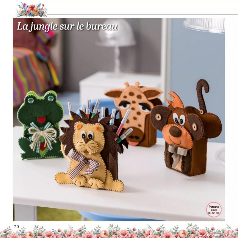 Вязаные проекты в журнале &laquo;Creer avec Hors-Serie - Mars/Avril/Mai 2026&raquo;