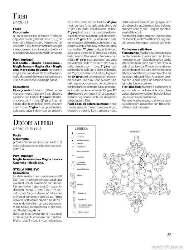 Вязаные проекты крючком в журнале «Profilo Uncinetto №9 2025»