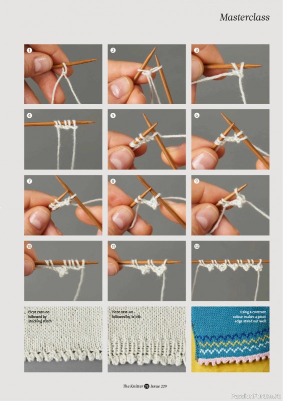 Вязаные проекты спицами в журнале «The Knitter №229 2026»