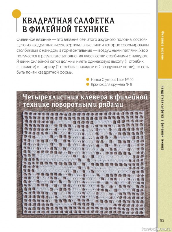 Вязаные проекты в книге &laquo;Ажурное вязание крючком&raquo;. Продолжение