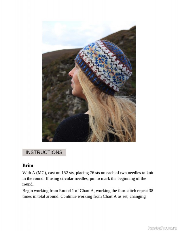 Вязаные проекты в книге «Fair Isle Knitting Tradition». Продолжение