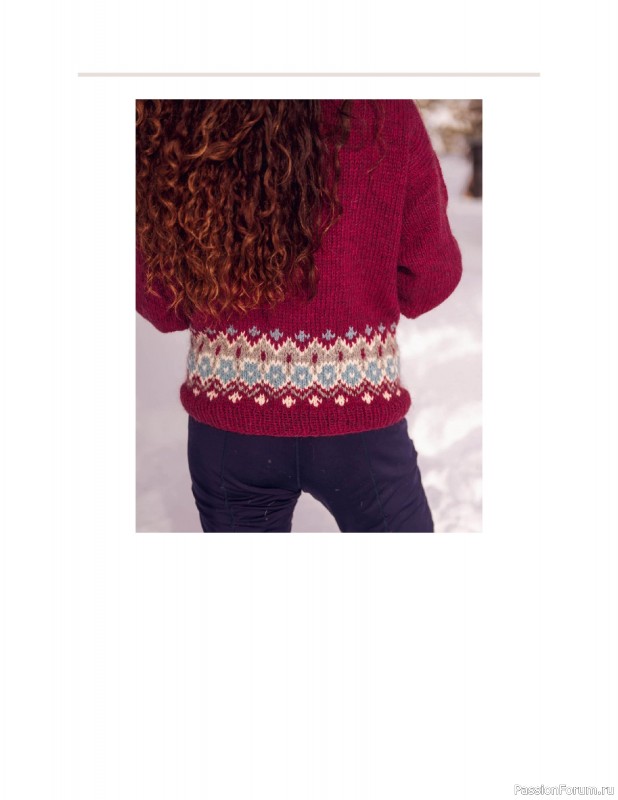 Вязаные проекты в книге «Happy Nordic Knits»