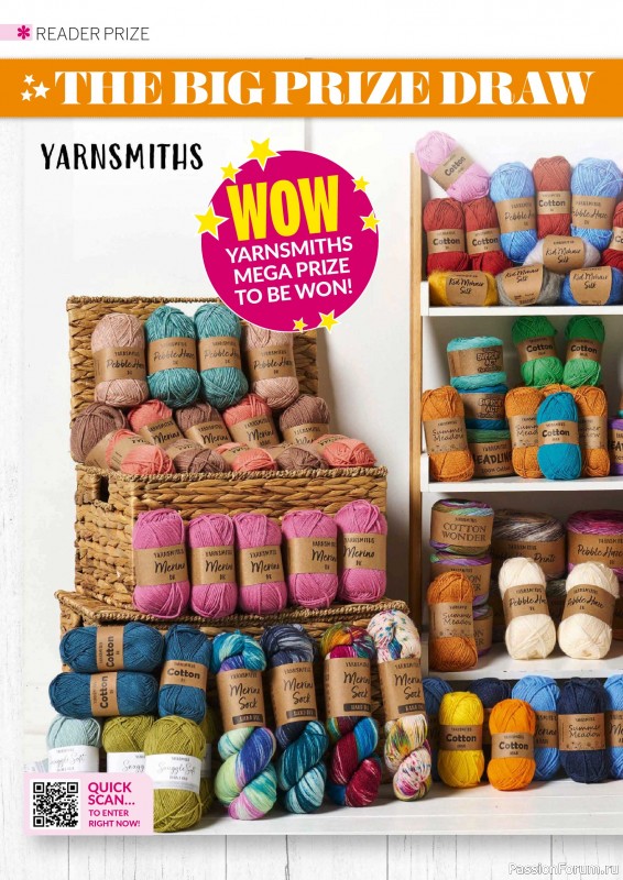 Вязаные проекты в журнале &laquo;Simply Knitting №276 2026&raquo;