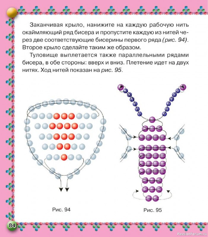 Коллекция проектов для рукодельниц в книге «Бисер. Оригинальные поделки»