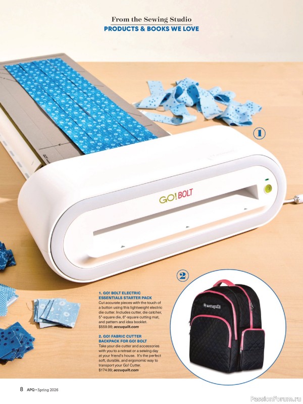 Коллекция проектов для рукодельниц в журнале &laquo;American Patchwork & Quilting №199 2026&raquo;