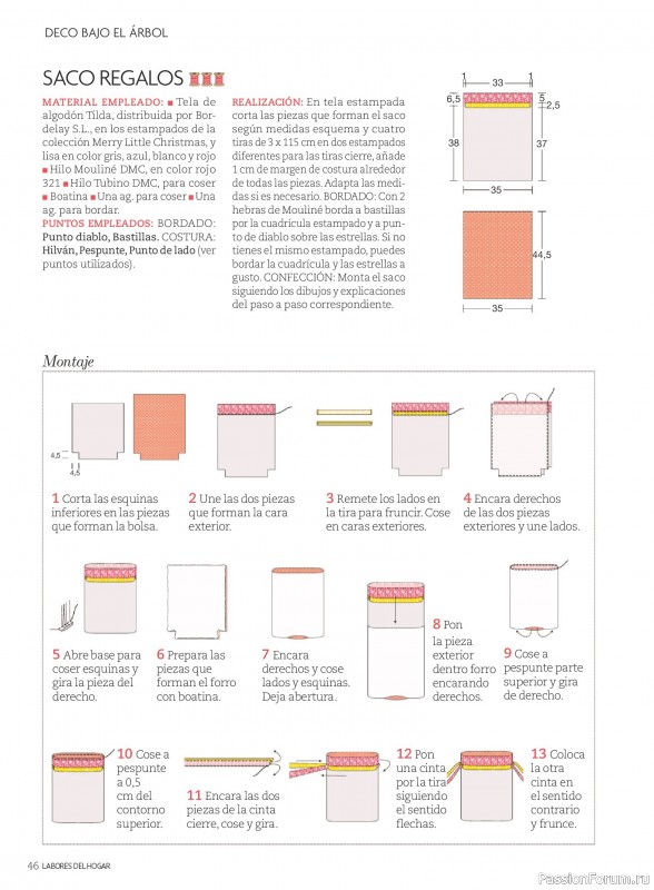Коллекция проектов для рукодельниц в журнале «Labores del hogar №791 2025»