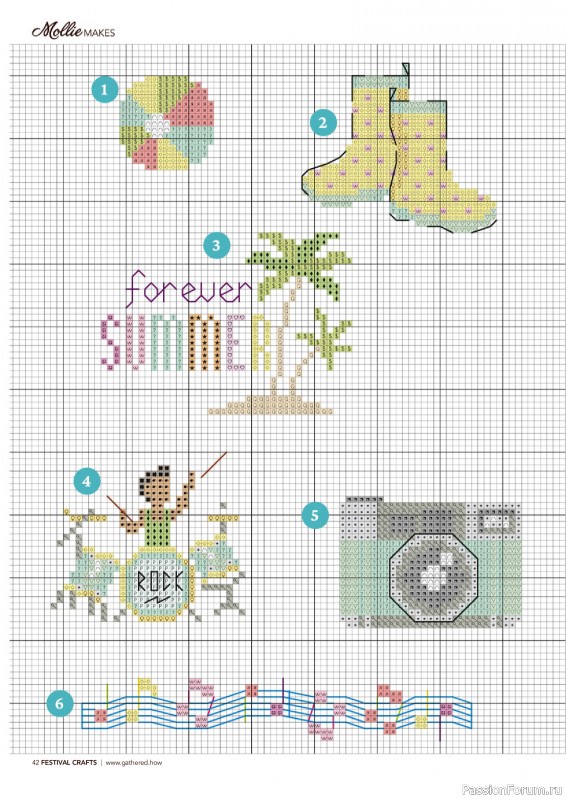 Коллекция проектов для рукодельниц в журнале «Mollie Makes - Festival Crafts 2026»