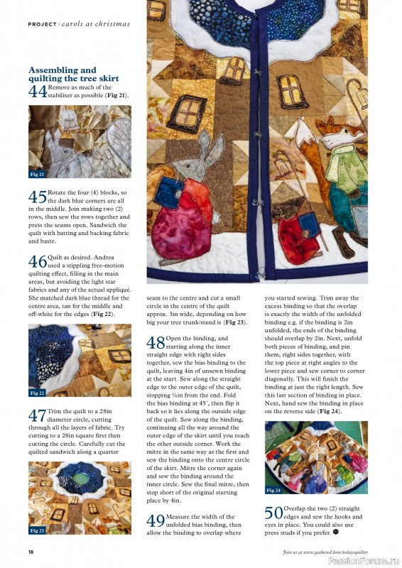 Коллекция проектов для рукодельниц в журнале «Todays Quilter №133 2025»