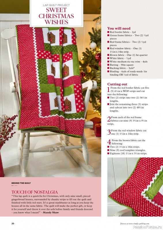 Коллекция проектов для рукодельниц в журнале &laquo;Todays Quilter №145 2026&raquo;