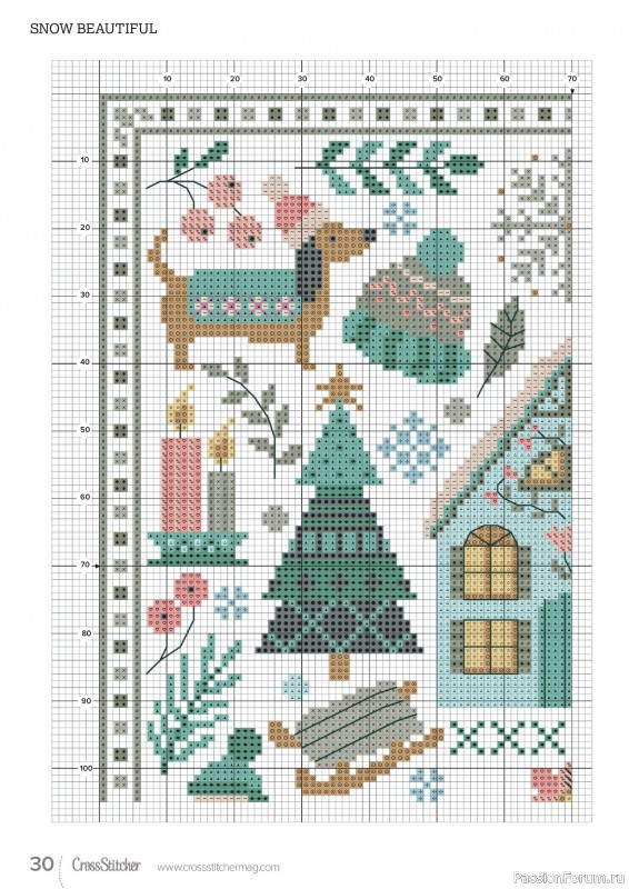 Коллекция вышивки в журнале «CrossStitcher №430 2025»