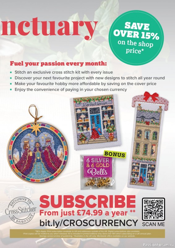 Коллекция вышивки в журнале &laquo;CrossStitcher №442 2026&raquo;