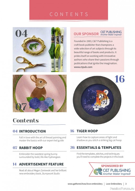 Коллекция вышивки в журнале &laquo;Love Embroidery №78 2026&raquo;