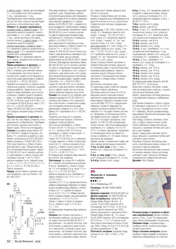 Вязаные модели в журнале &laquo;B-Вязание №3 2026&raquo;