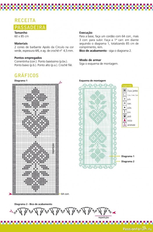 Вязаные проекты крючком в журнале «Artesanato Simples №7 2022 - Croche»