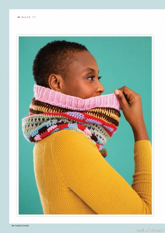 Вязаные проекты крючком в журнале &laquo;Inside Crochet №185 2025&raquo;