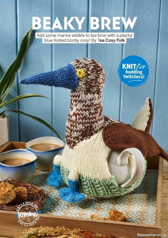Вязаные проекты крючком в журнале «Simply Knitting №264 2025»