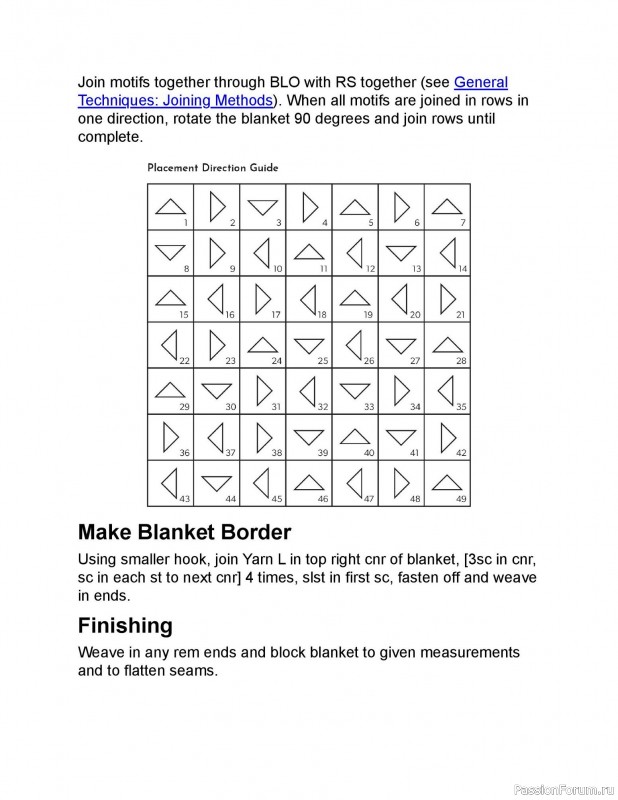 Вязаные проекты в книге «Crochet Modular Blankets»