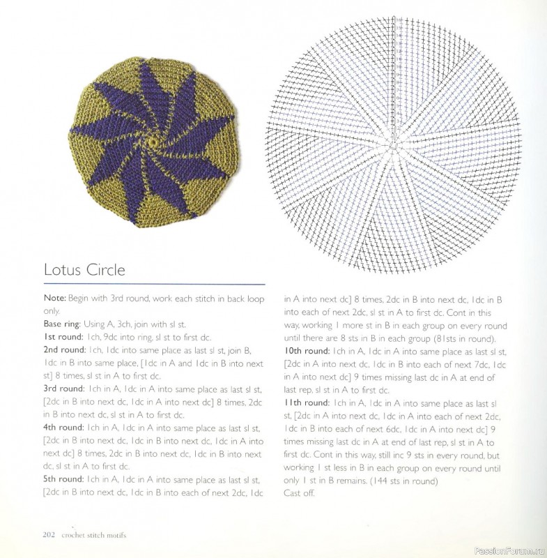 Вязаные проекты в книге &laquo;Crochet Stitch Motifs&raquo;. Продолжение