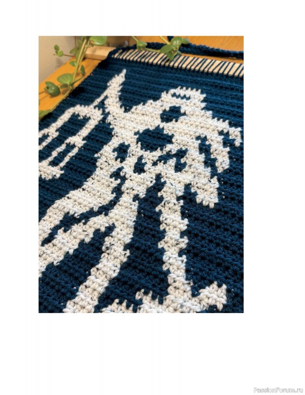 Вязаные проекты в книге «Modern Crochet Tapestries»