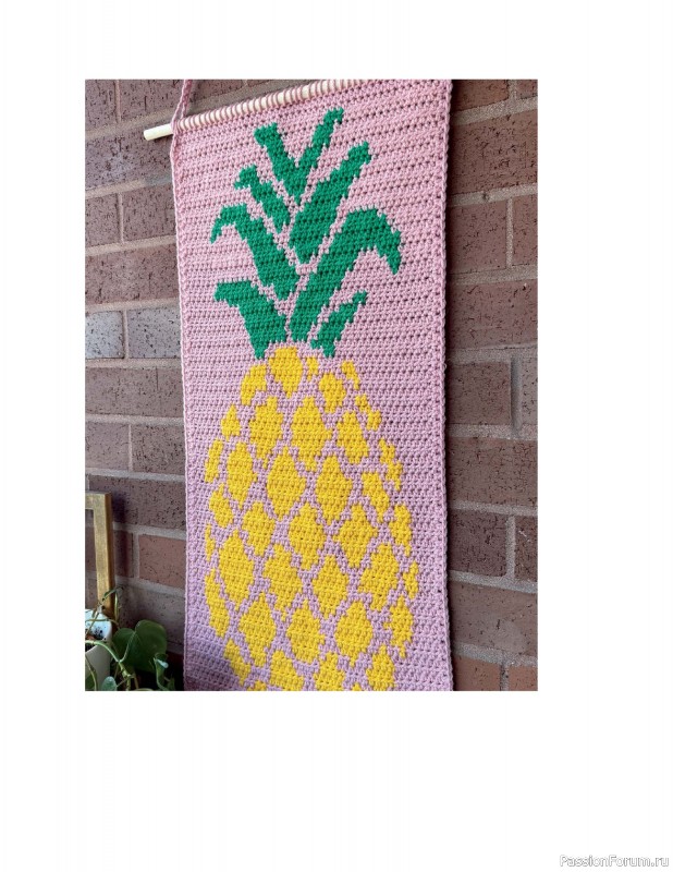 Вязаные проекты в книге «Modern Crochet Tapestries». Продолжение